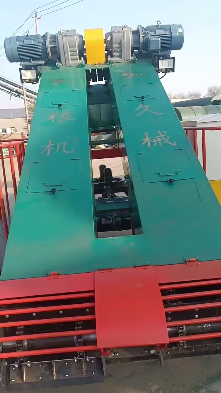 大型雙槽裝車扒谷機